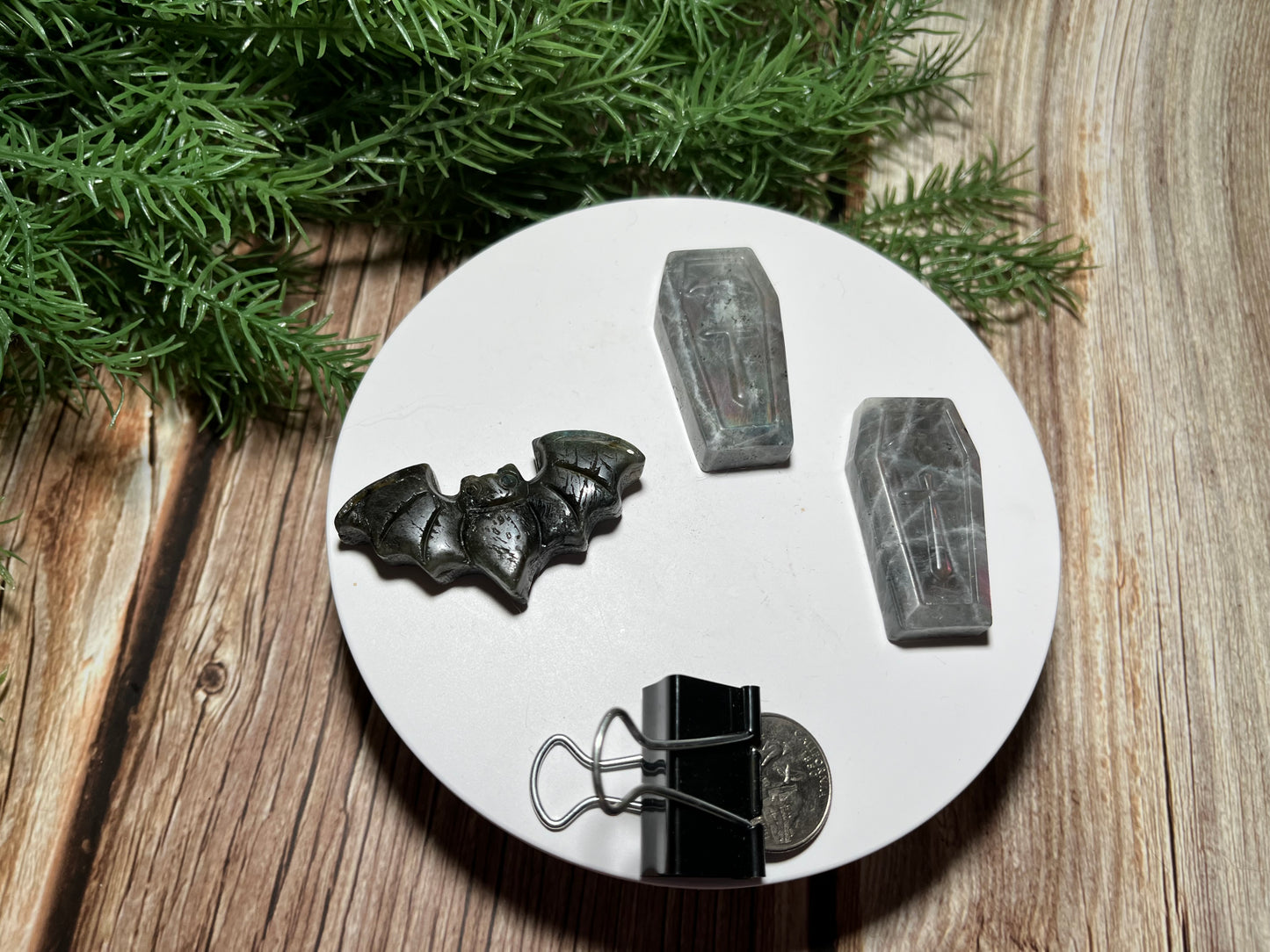 Crystal Bat and Coffins