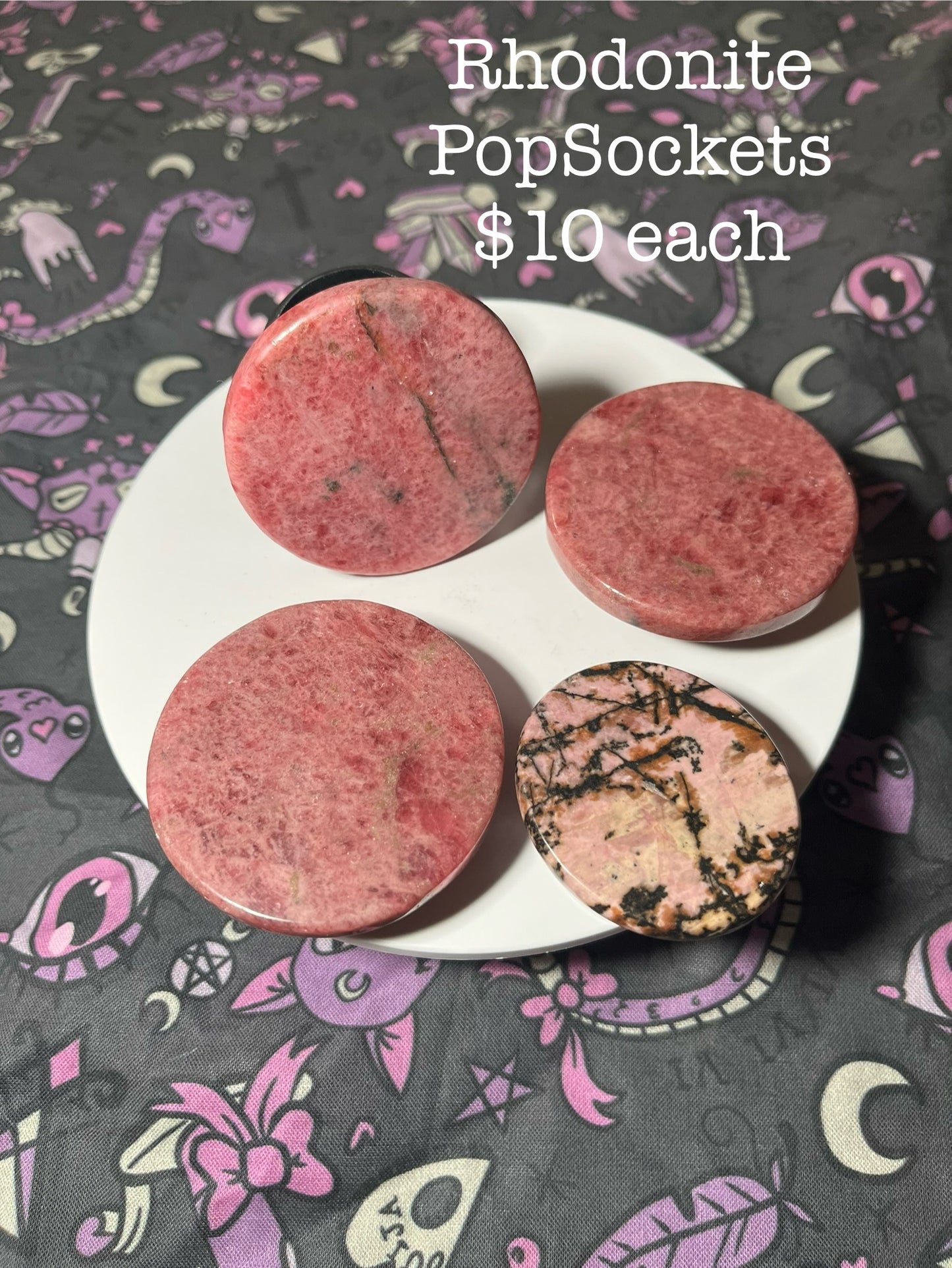Rhodonite PopSocket